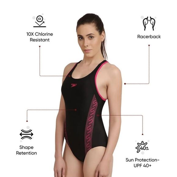 Speedo Women Hyper boom Swimsuit Size 14US - Picture 1 of 9